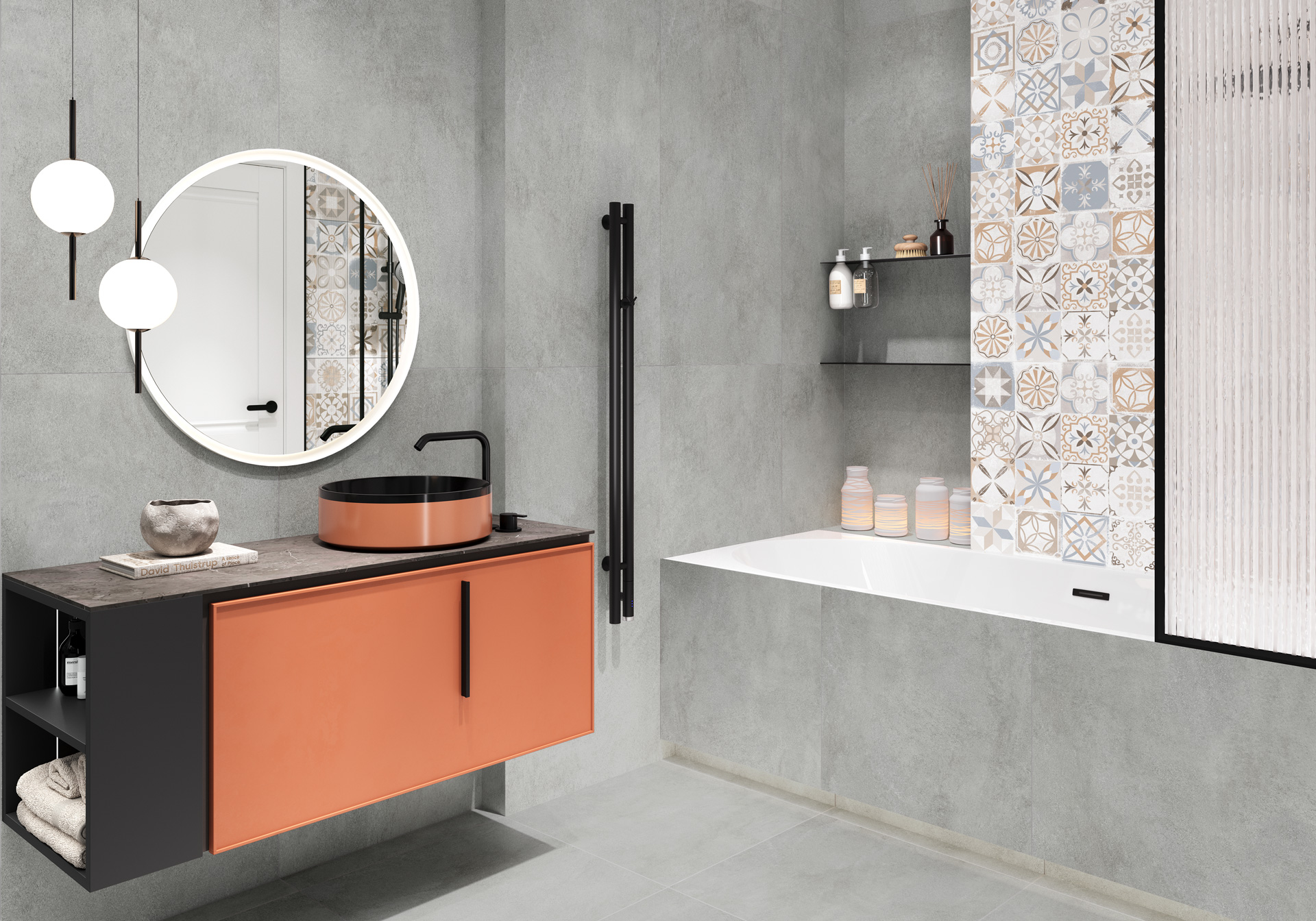 GFU6060NKS07R На пол Nikos 07R матовый 600x600x9 - фото 16