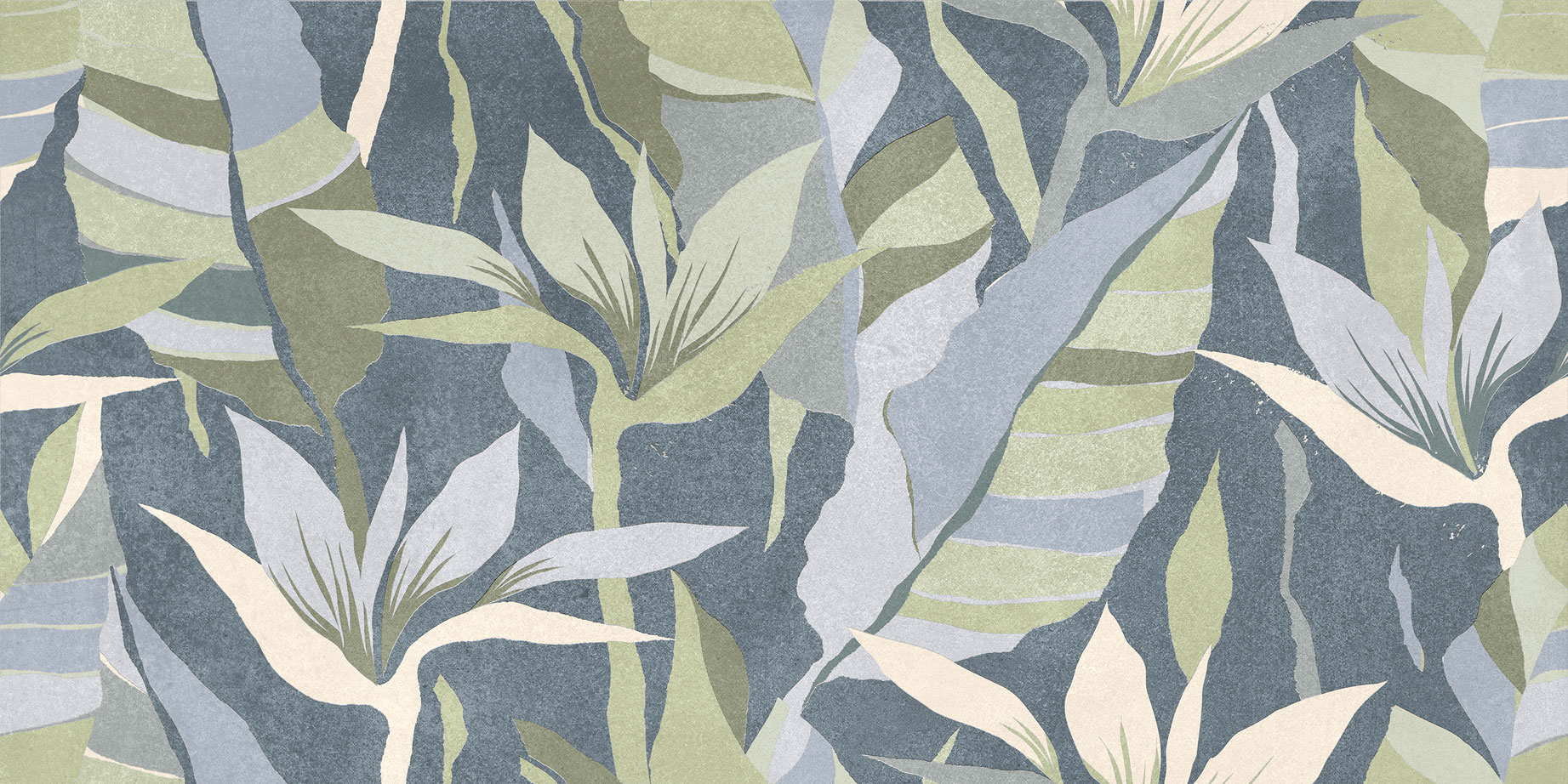 GT244VG На стену Dominica Синий тропики 30x60 - фото 5