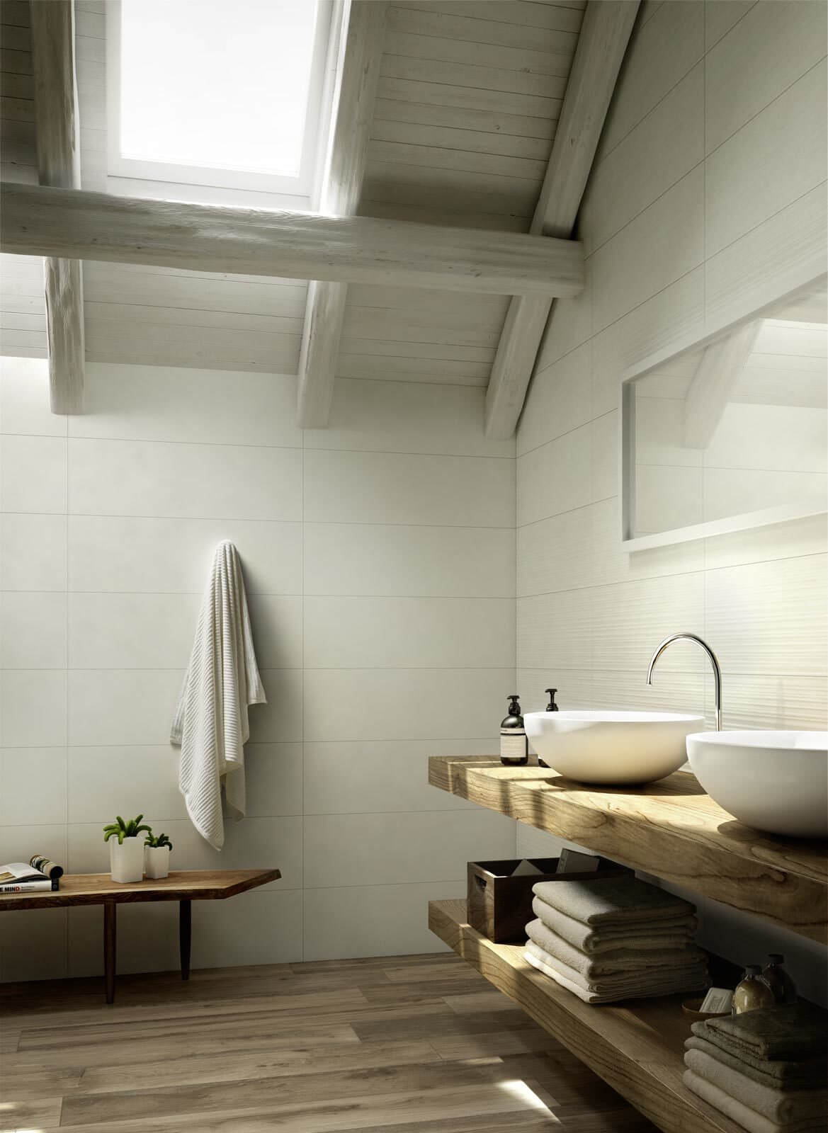 R03A На стену Flex Crema Struttura Brick 3D - фото 7