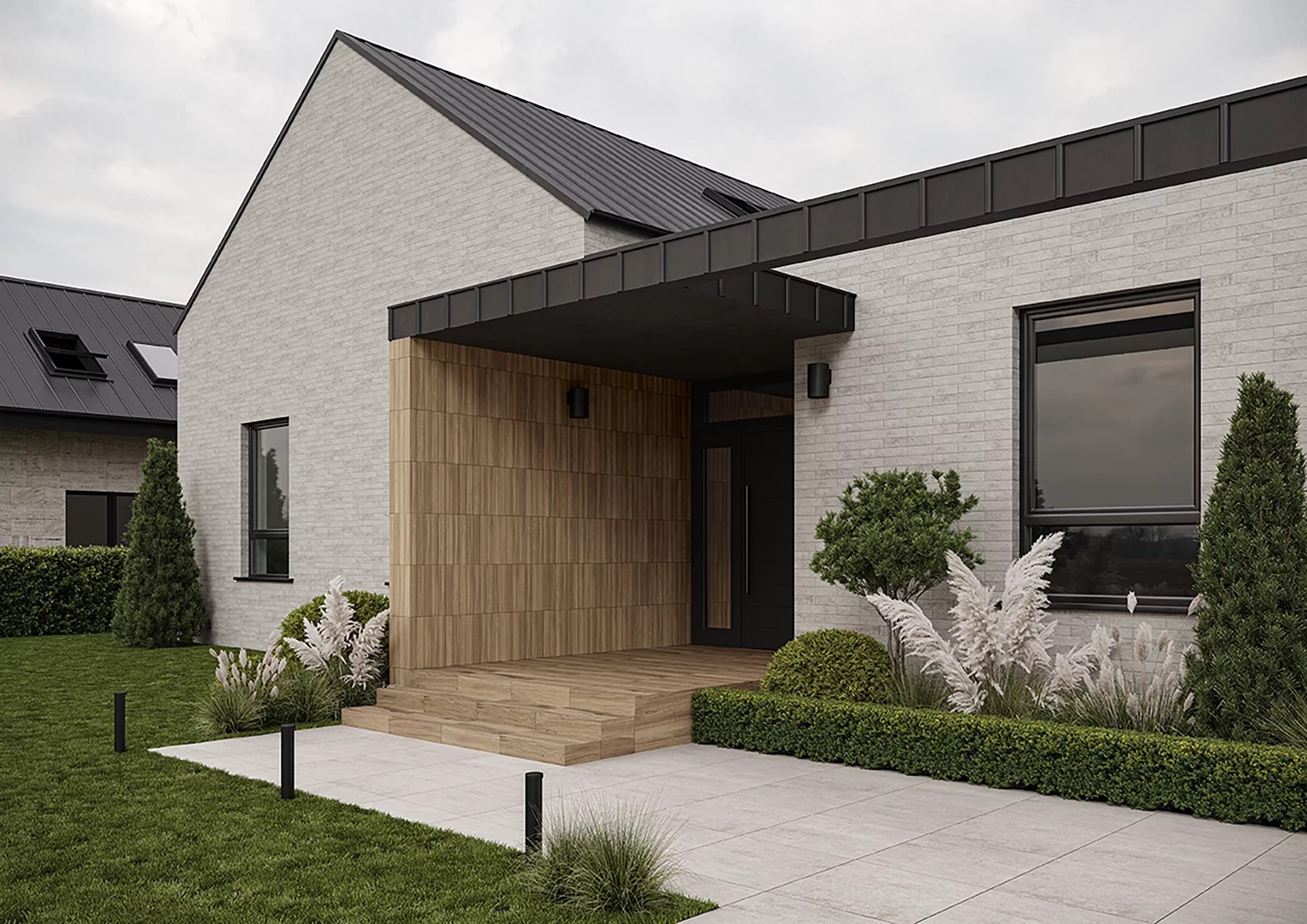 Ступень Carrizo Basalt Stopnica Prosta Struktura Mat B1a 30x60 - фото 11