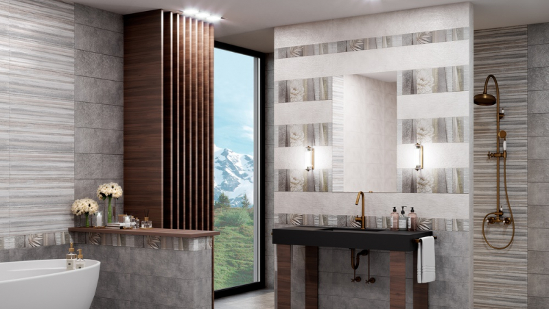 05-01-1-98-05-06-1117-2 Бордюр Темари Серый 2 60х9 - фото 3