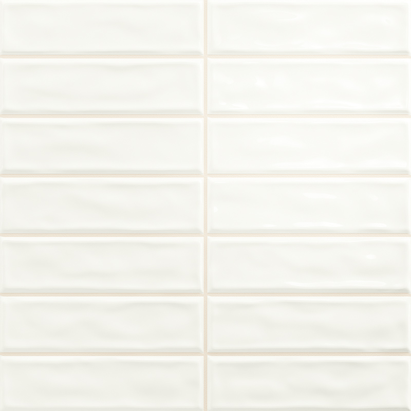 На стену Sticks White 20х20