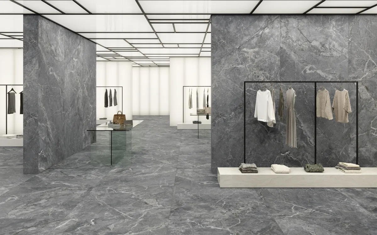 На пол Idyllic Fior Di Bosco Grey Honed - фото 19