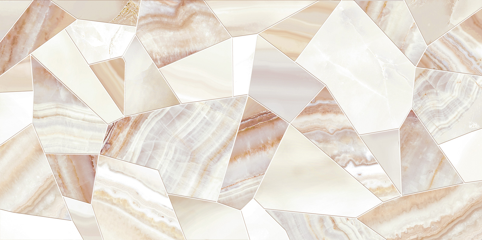 TWU09BGM014 На стену Bergamo Кремовый геометрия - фото 6