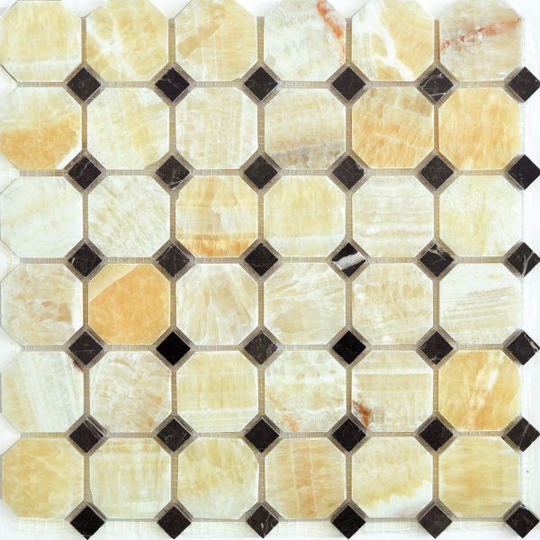 Настенная Каменная мозаика QS-028-48P-10