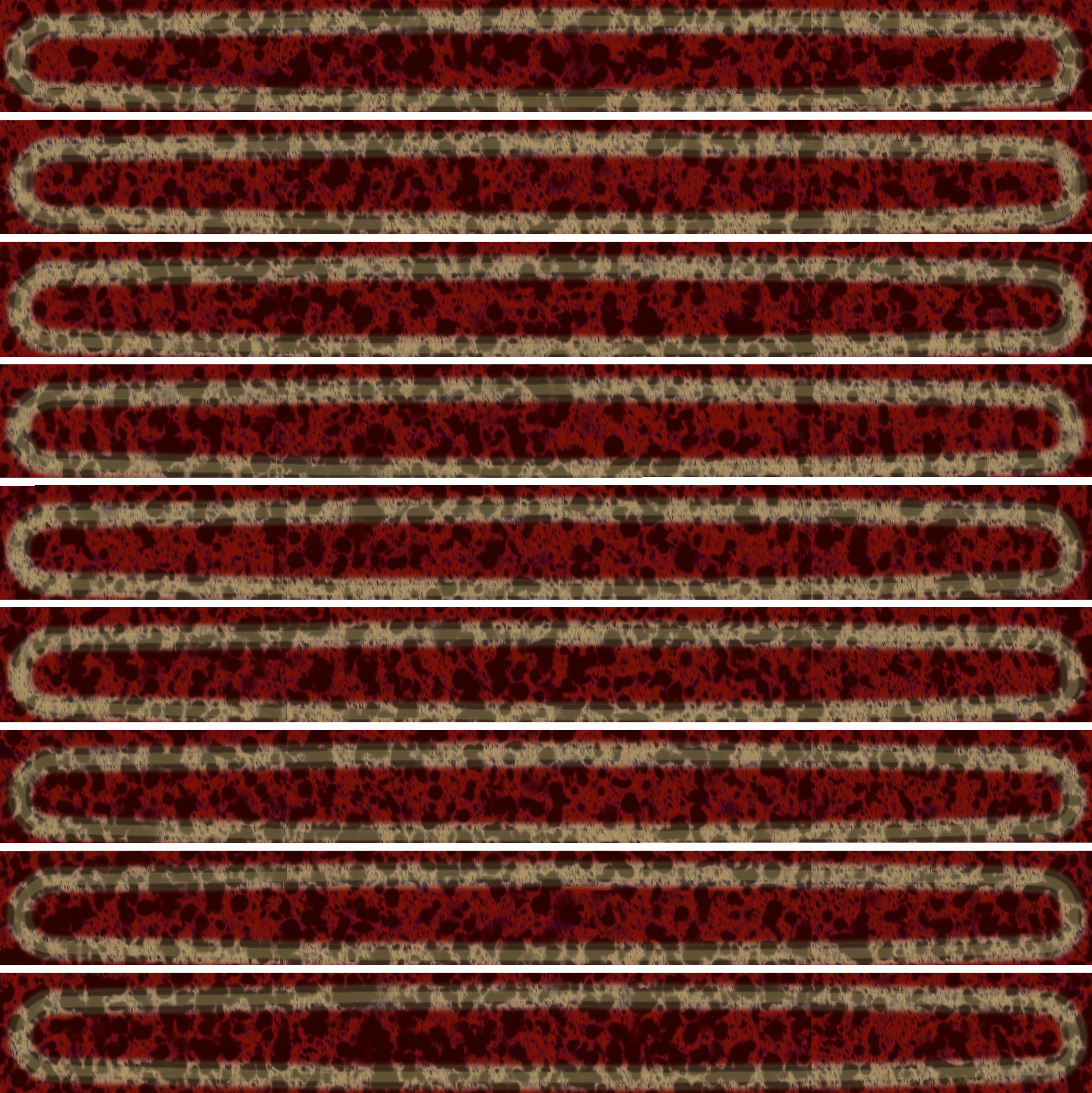 KMD2SOB003BN Декор Далия Чипсет красный тёмный глянцевый 20x20x0.95 - фото 8