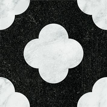 4101200 На пол Dandy Pin Black White 18.6x18.6 - фото 44