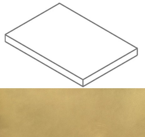 620070002355 Ступень Continuum Brass Gold Scalino Angolare DX 33x160