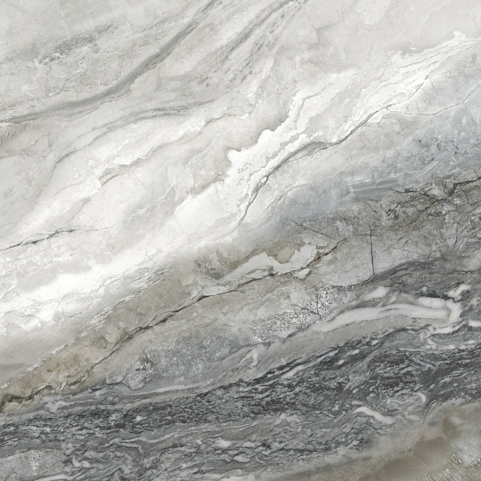 D60216M На пол Simphony Серый карвинг 600x600x9.5 - фото 4