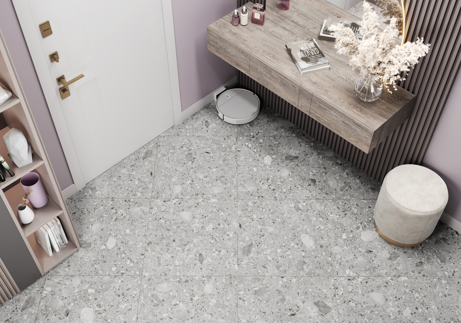 GFU60120HOL70R На пол Holly Матовый 600x1200x8.5 - фото 8