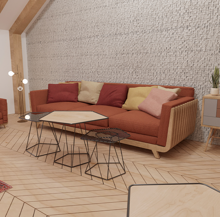 А560-00 На стену Пикс Стоун Гипс 36x9.7 - фото 3