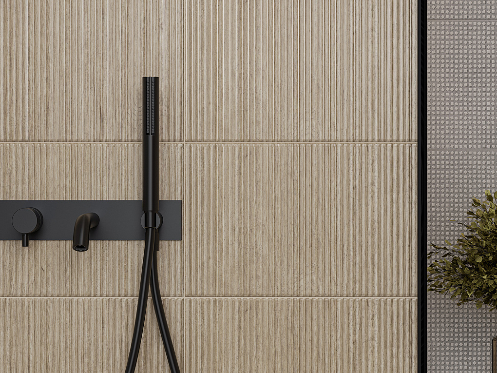 010100001560 На стену Ритм Серый низ 03 25x40 - фото 14