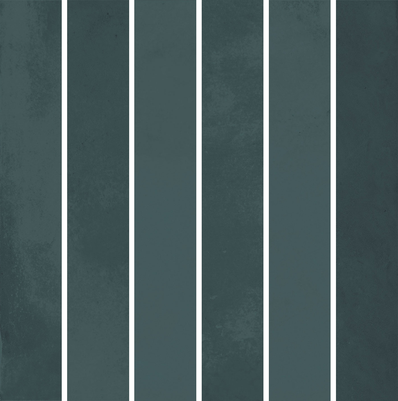 KMD2MSM006BN Декор Фес Мозаичный бирюзовый тёмный глянцевый 15x15x0.77 - фото 2