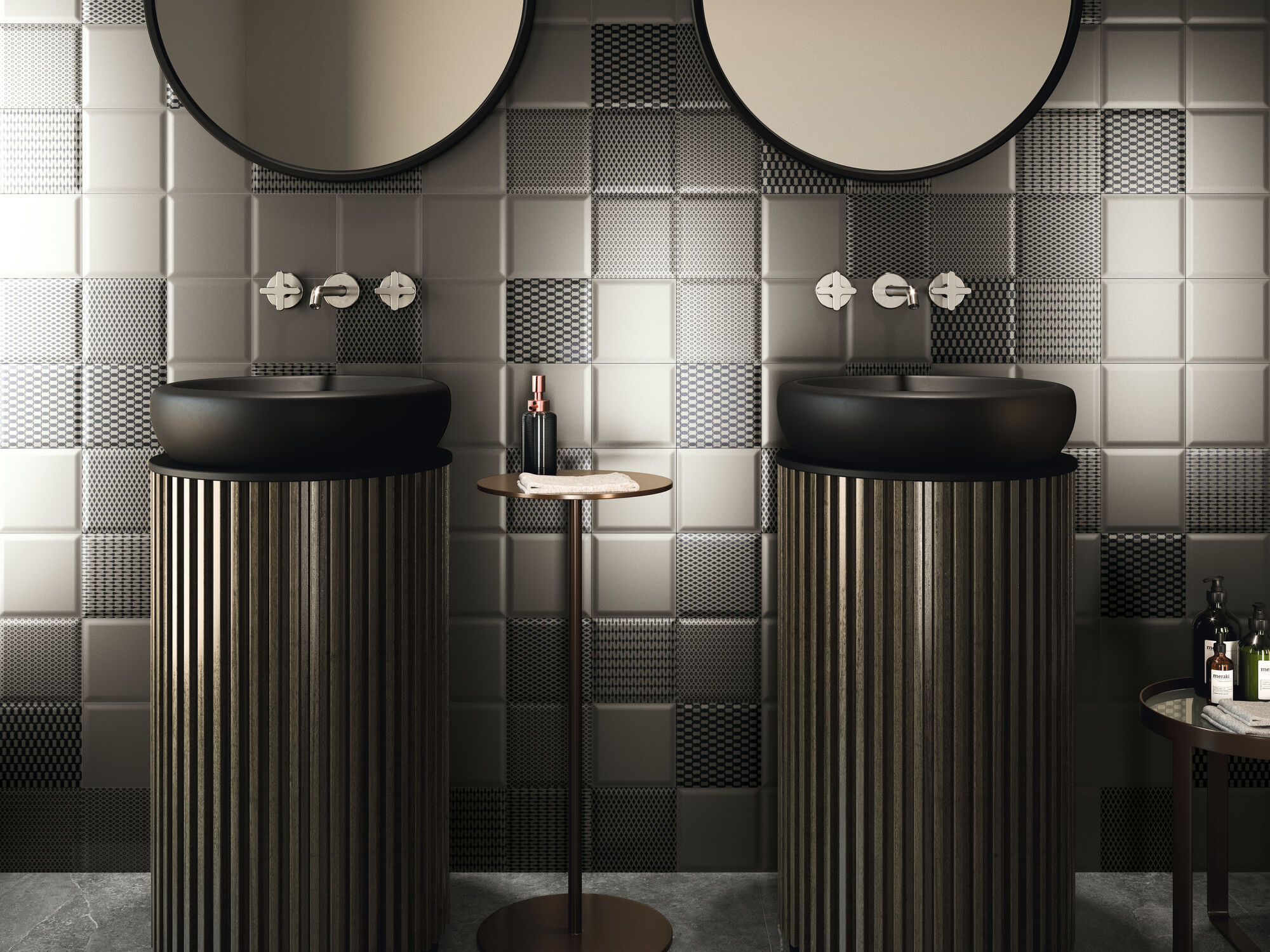 На стену Diva Novel Bronze 15x15 - фото 12