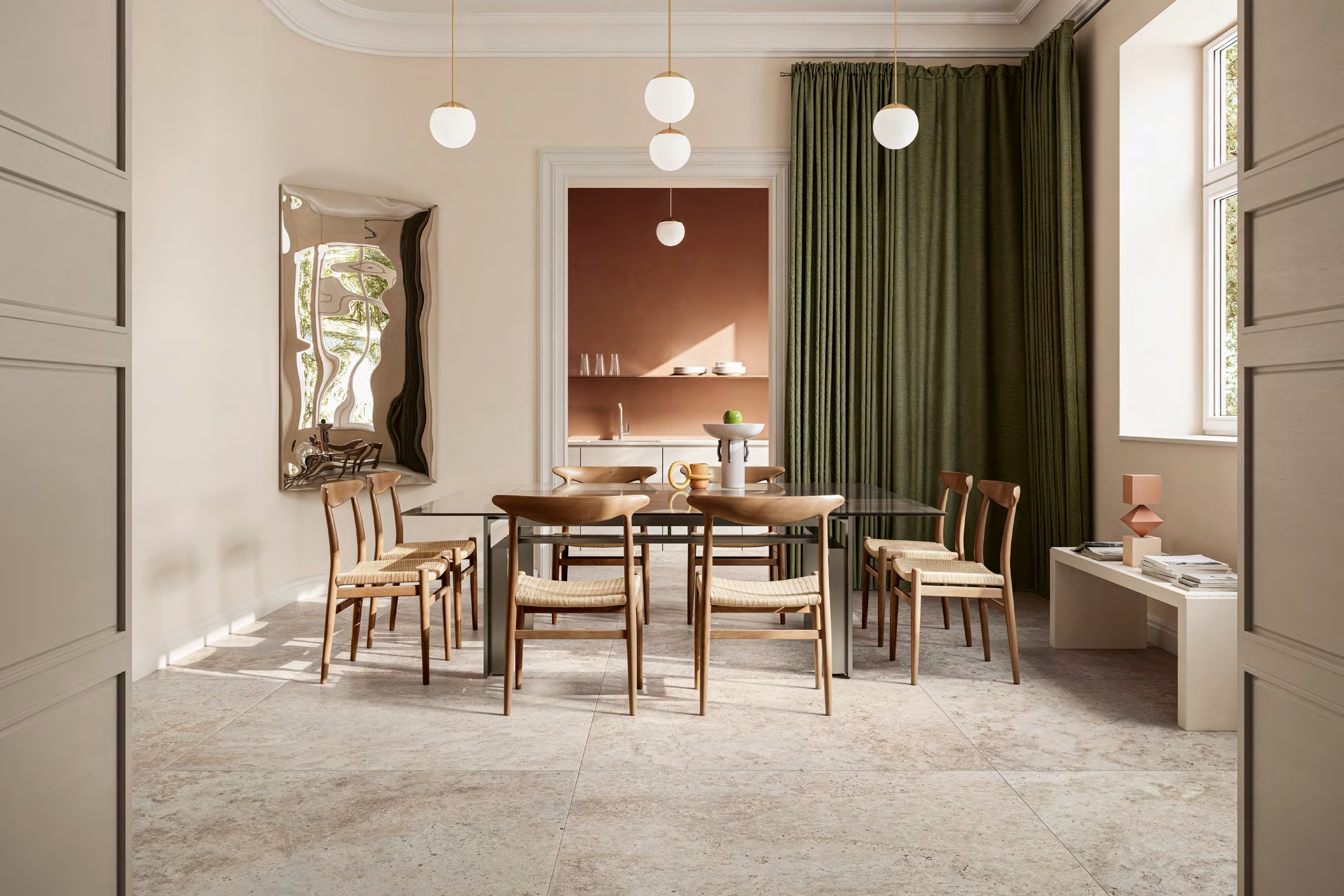 1089348 На пол Grande in Falda Marmo Primavera Rett 60x120 - фото 5