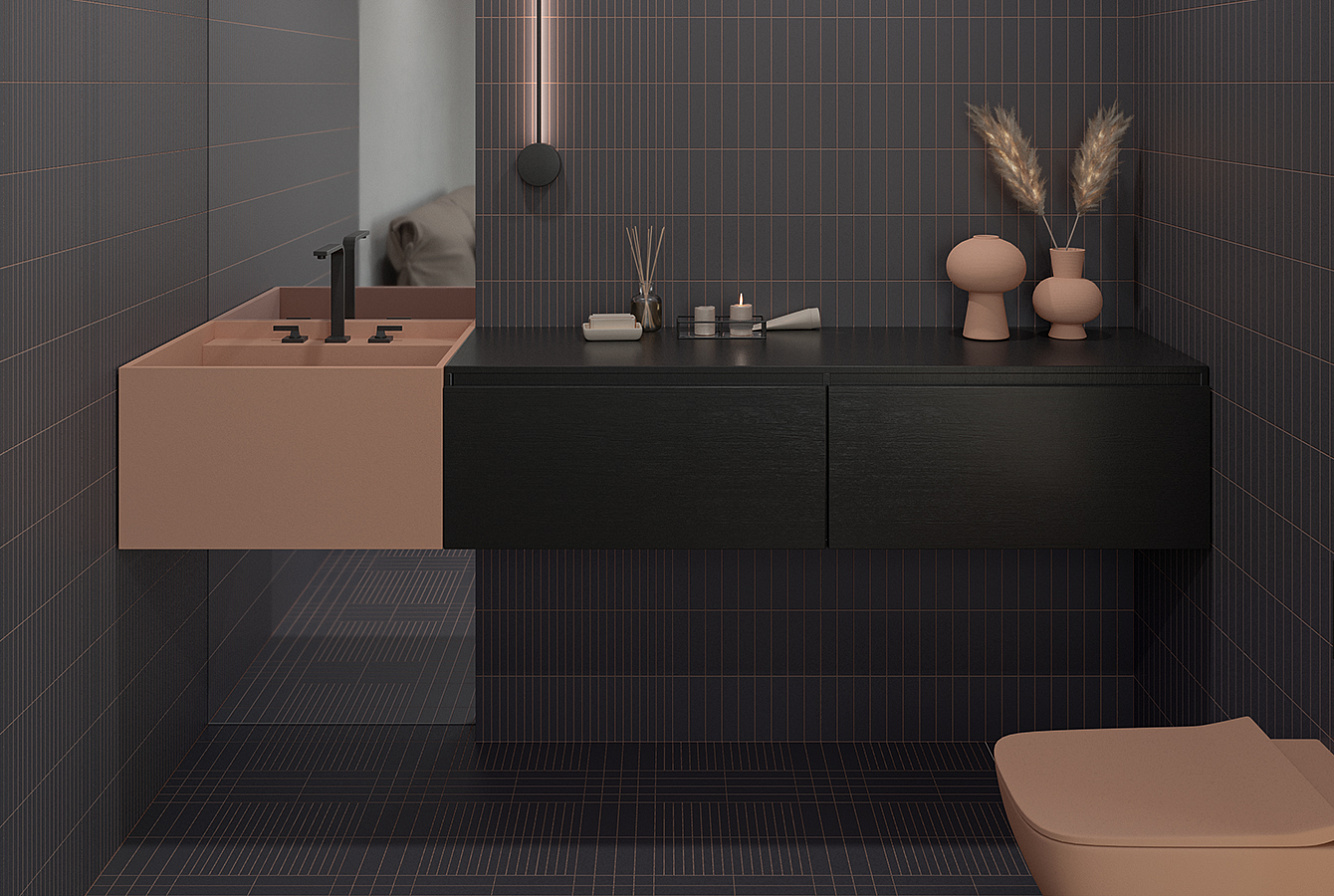 131370 На пол Raster Lines M Chalk 15x15 - фото 18