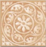 D1294/SG1550 Декоративная вставка Кедр/Сонет Карамель 4.7x4.7 - фото 3