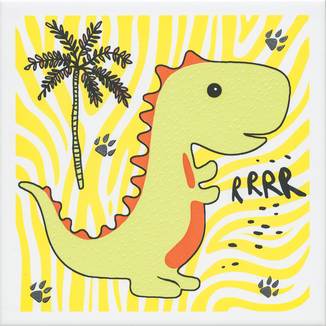 OP/A226/5009 Декор Динозаврики 1 Матовый