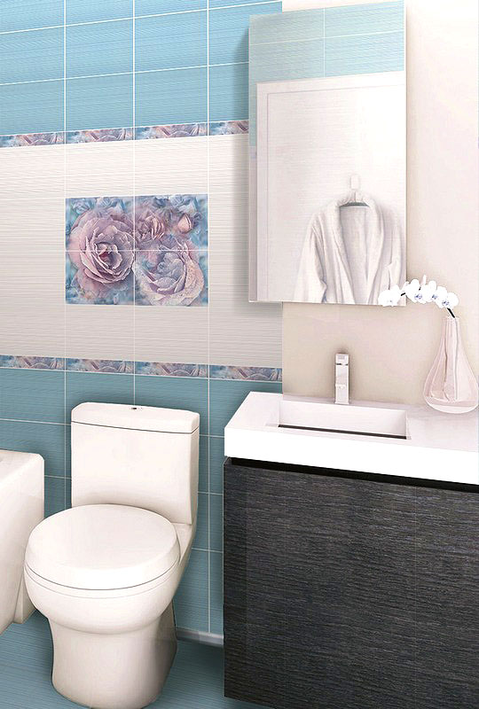 P4D688 Панно Serenity Цветок 60х40 (из 4-х пл.) - фото 2