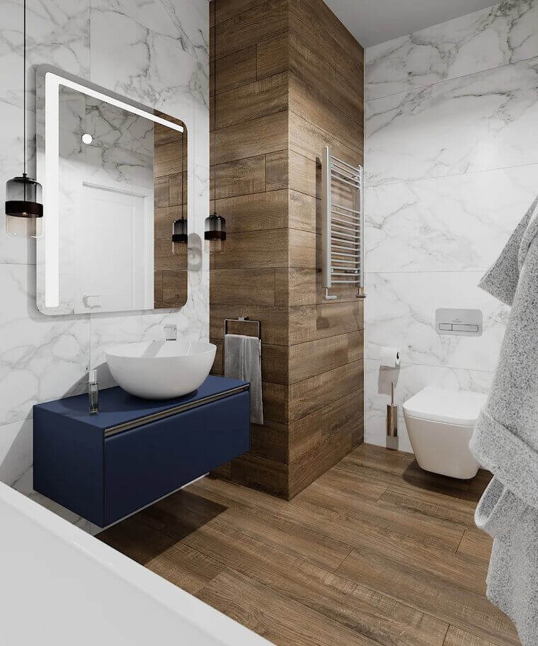 1064  На пол Wood Parma Honey Mate 120x20 - фото 16