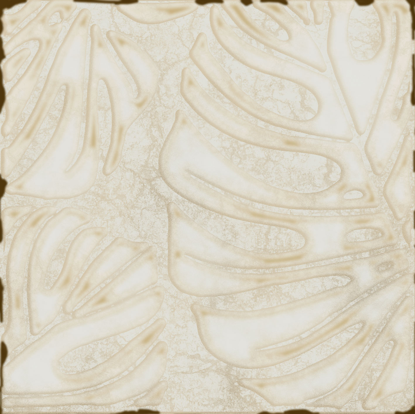 KMD2SFC004BN Декор Агдаль 2 бежевый светлый глянцевый структура 15x15x0.9 - фото 4