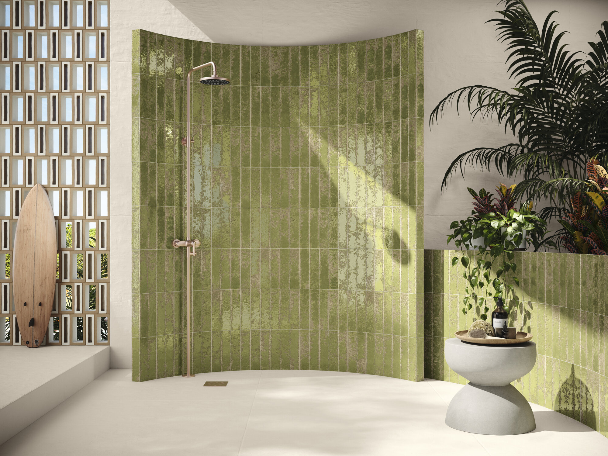 A041164 На стену Pukka Basil Green 6.4x26 - фото 31