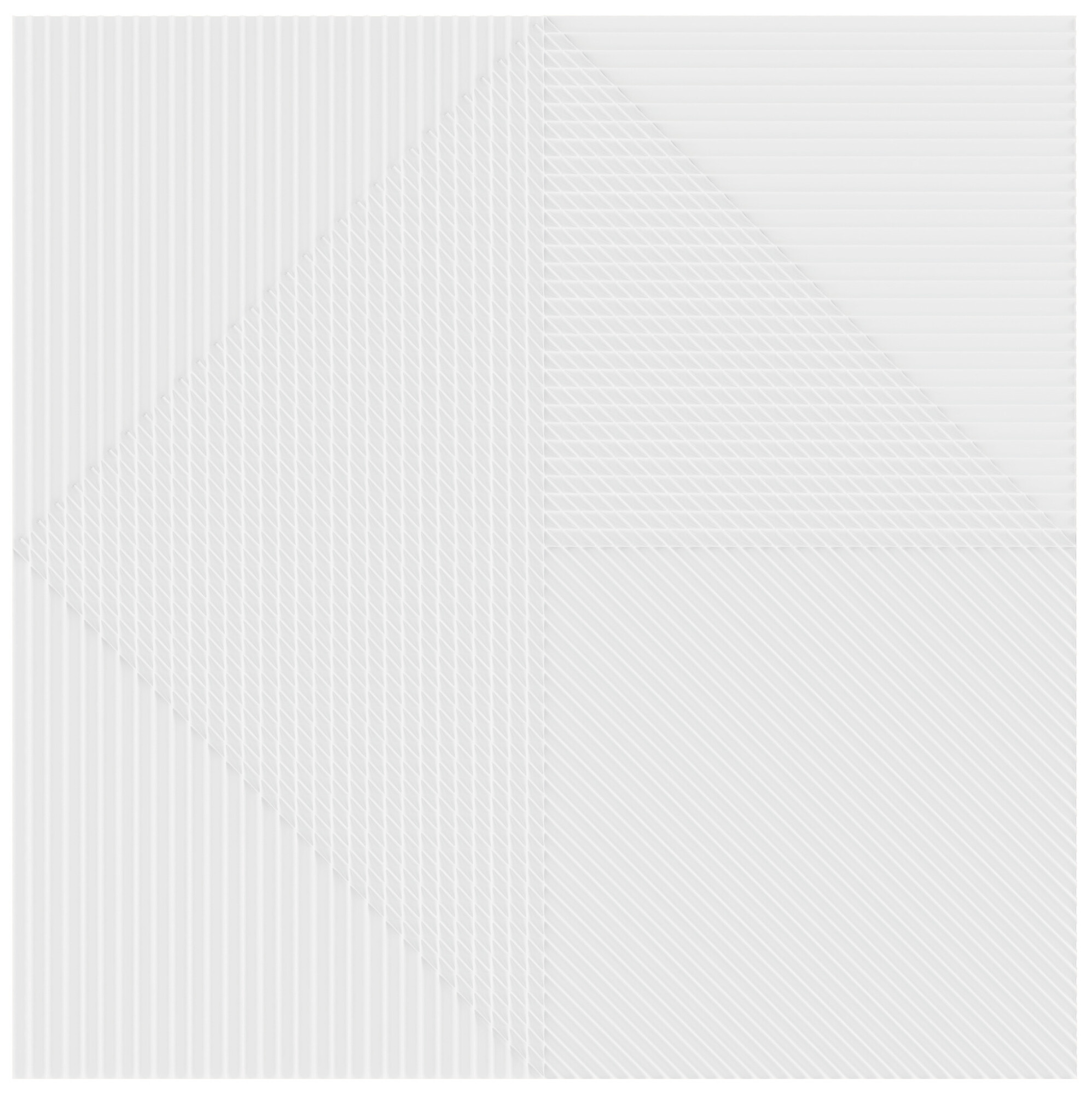 21716 На стену Lins By Yonoh White 20x20 - фото 2