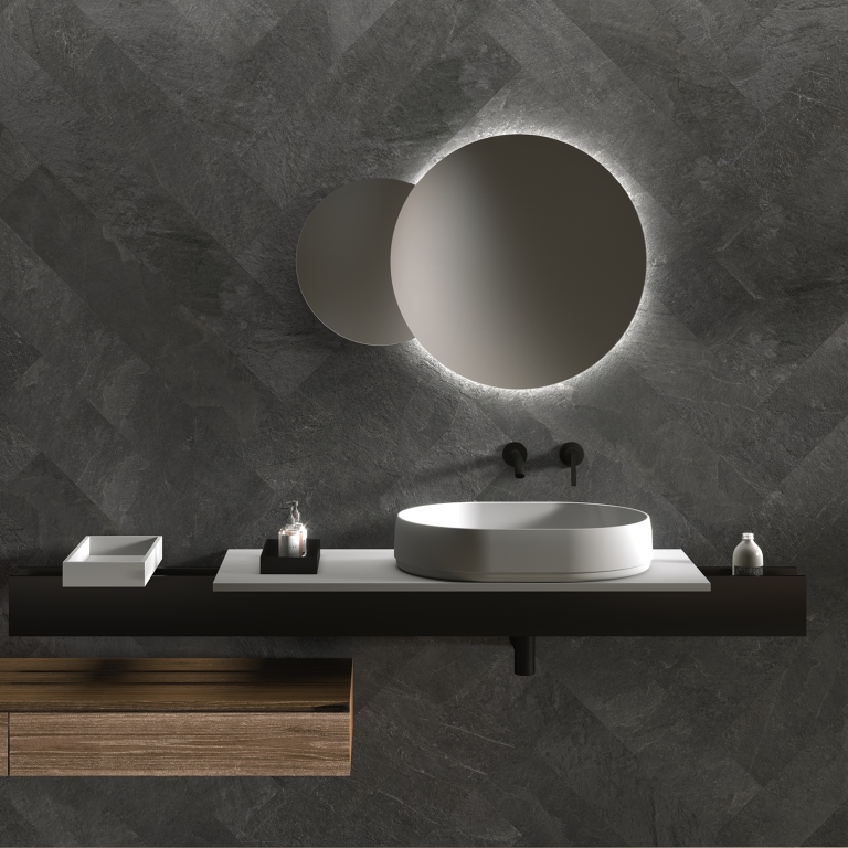 На пол Lago Rect Graphite 60x90 - фото 8