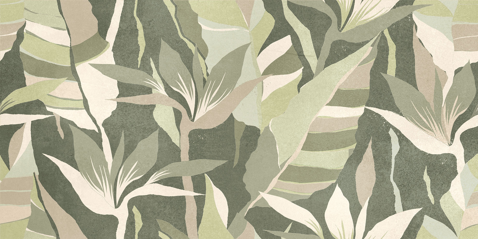 GT245VG На стену Dominica Зеленый тропики 30x60 - фото 6