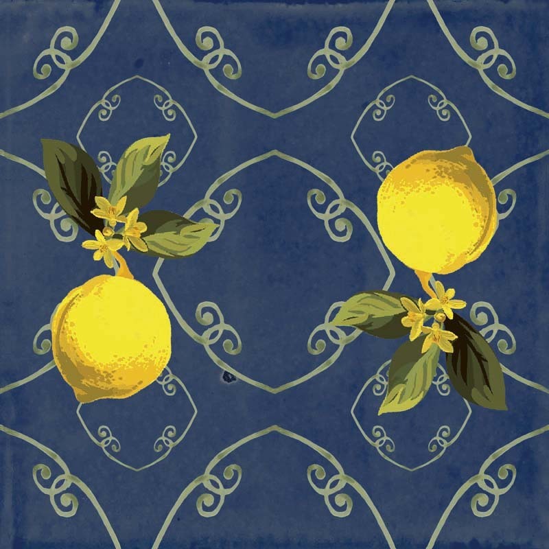 Декор Vita Giardino Blu mix luc - фото 16