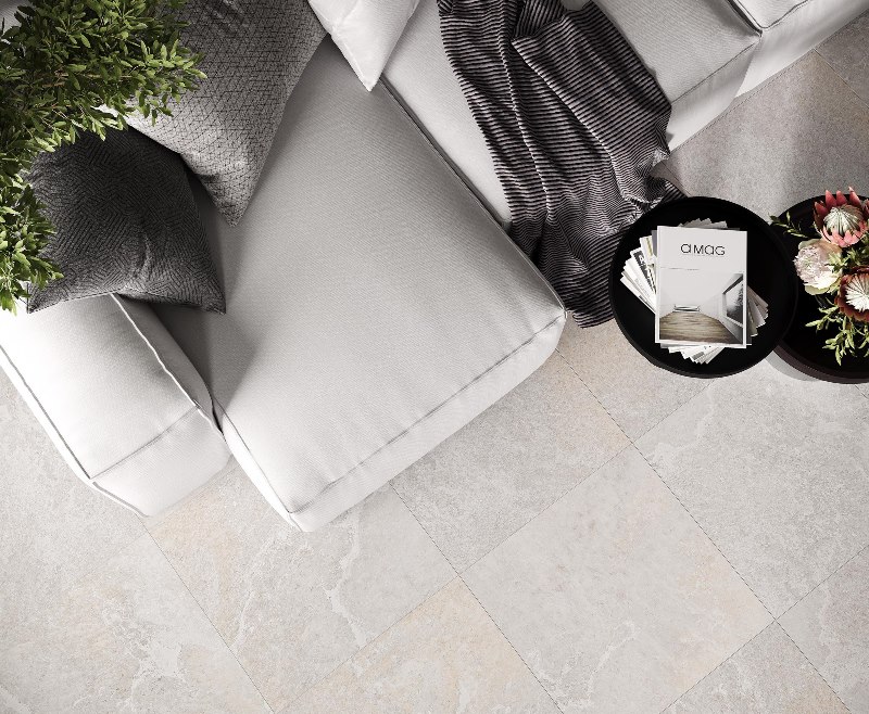 На пол Blaze Silver Светло-Серый 60х120 Сатинированный Карвинг - фото 7