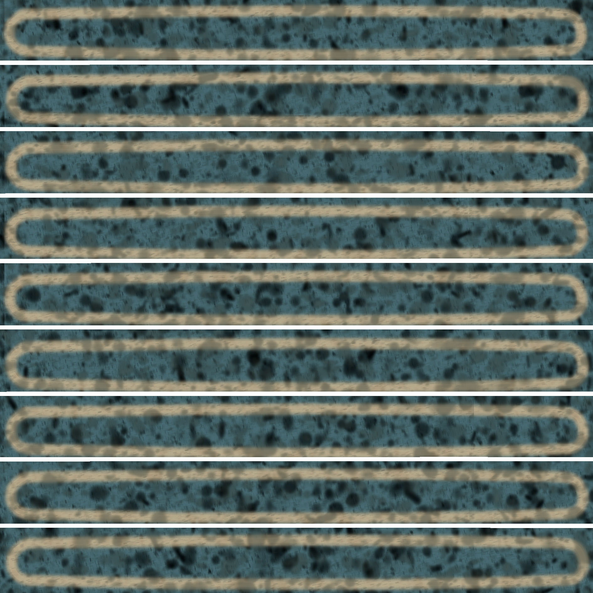 KMD2SOB002BN Декор Далия Чипсет бирюзовый тёмный глянцевый 20x20x0.95 - фото 10