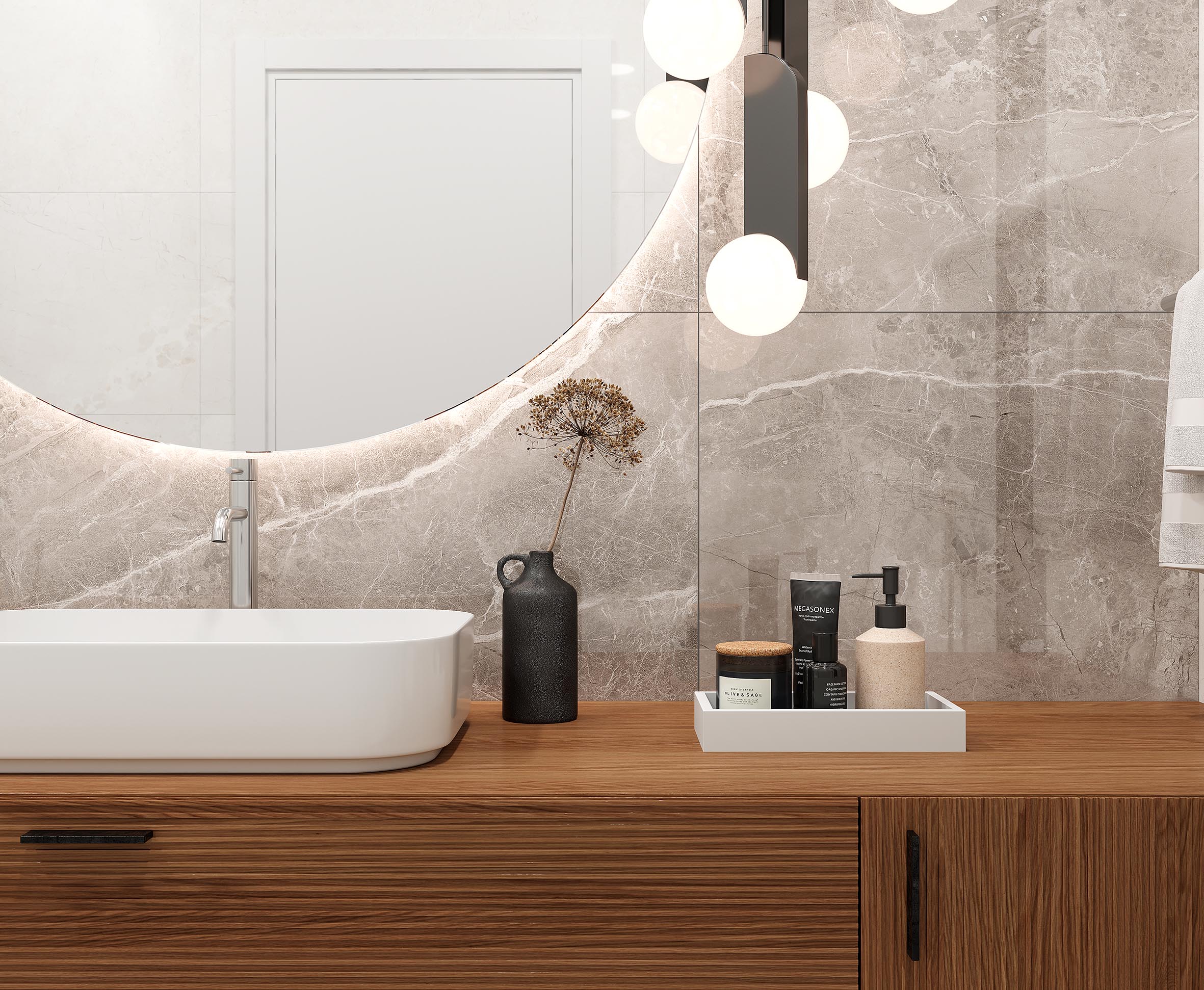 На пол Obsidian Grey 60х60 Матовый - фото 20