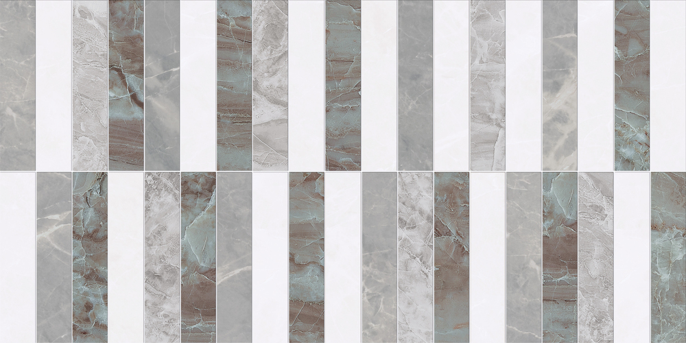 16787 На стену Blend-30384 Многоцветный  29.8x59.8 - фото 2