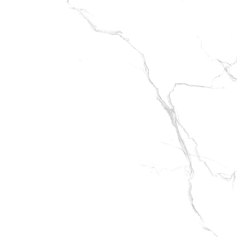 На пол Sisam White Glossy 60x60 - фото 2