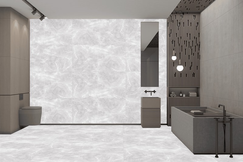 892101 На пол Polished Radial Statuario - фото 4