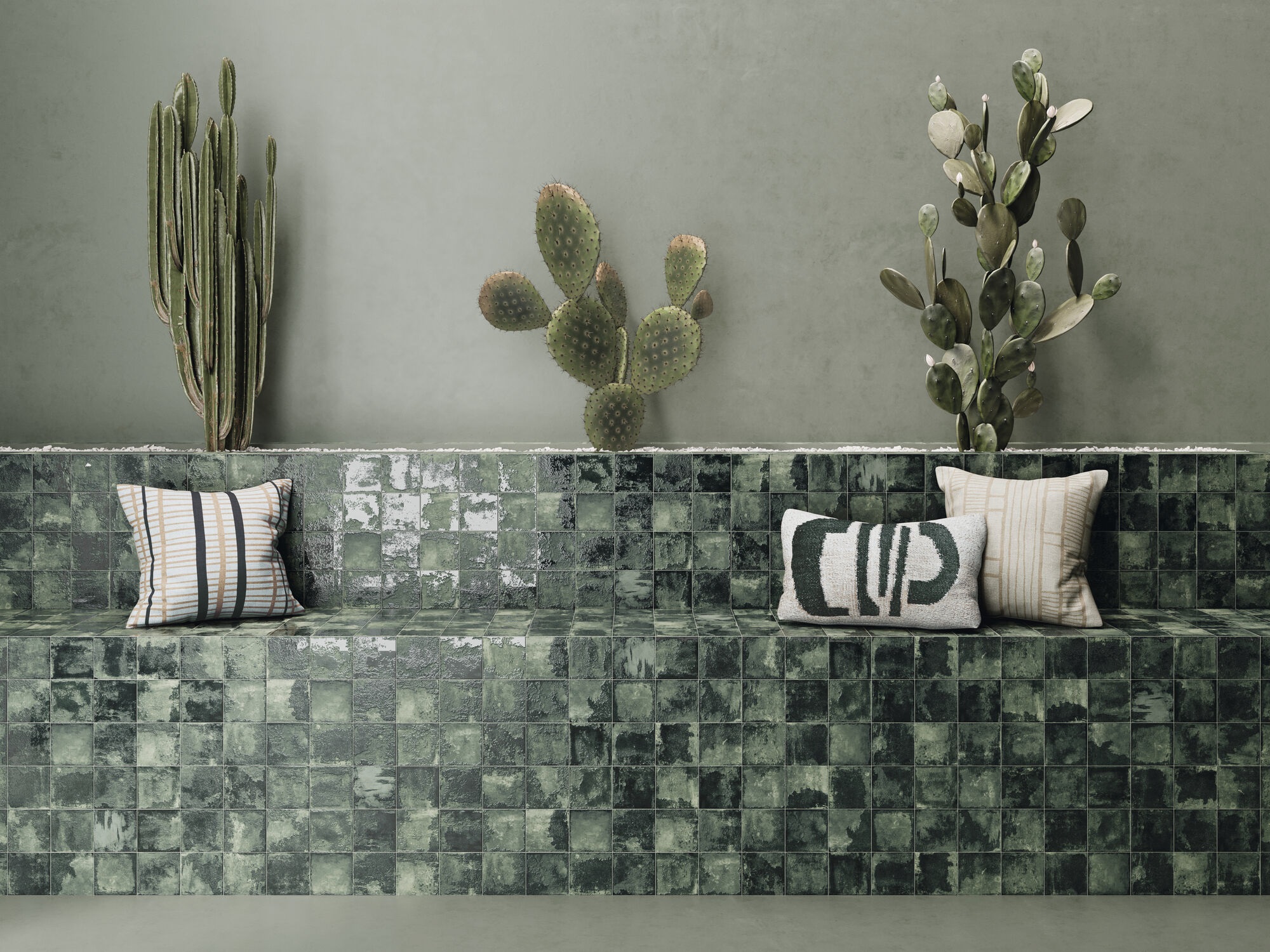 На пол Odin Teal Brillo 10x10 - фото 9