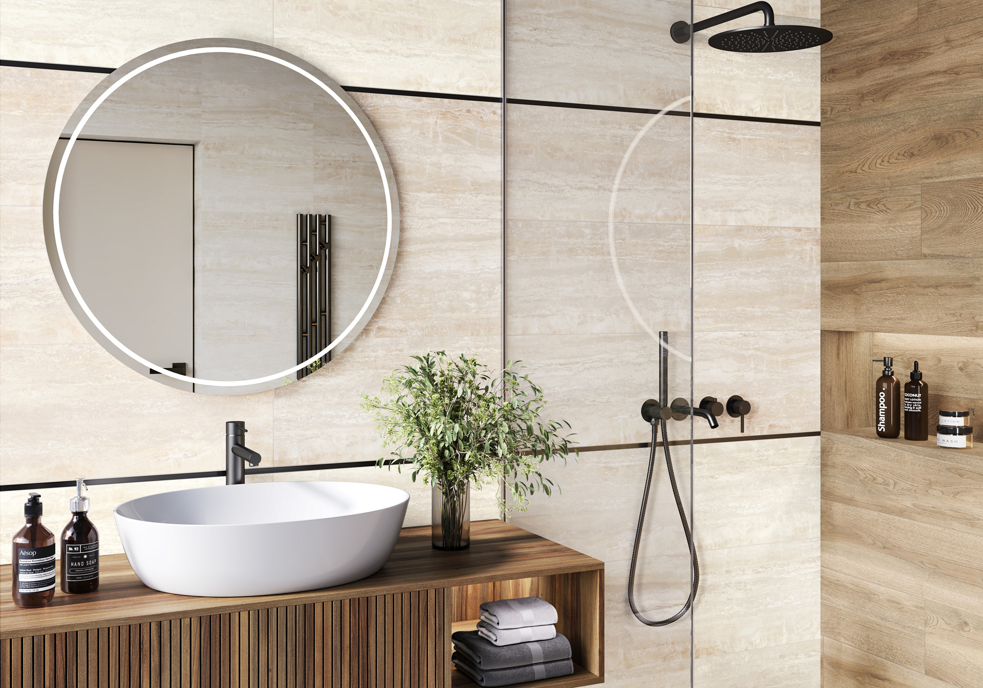 GP36RIM11 На пол Rim Beige матовый 300x600x8 - фото 14