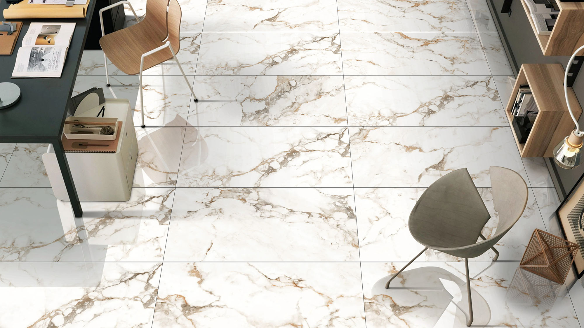 На пол Volar Gold Sugar 60х120 - фото 9