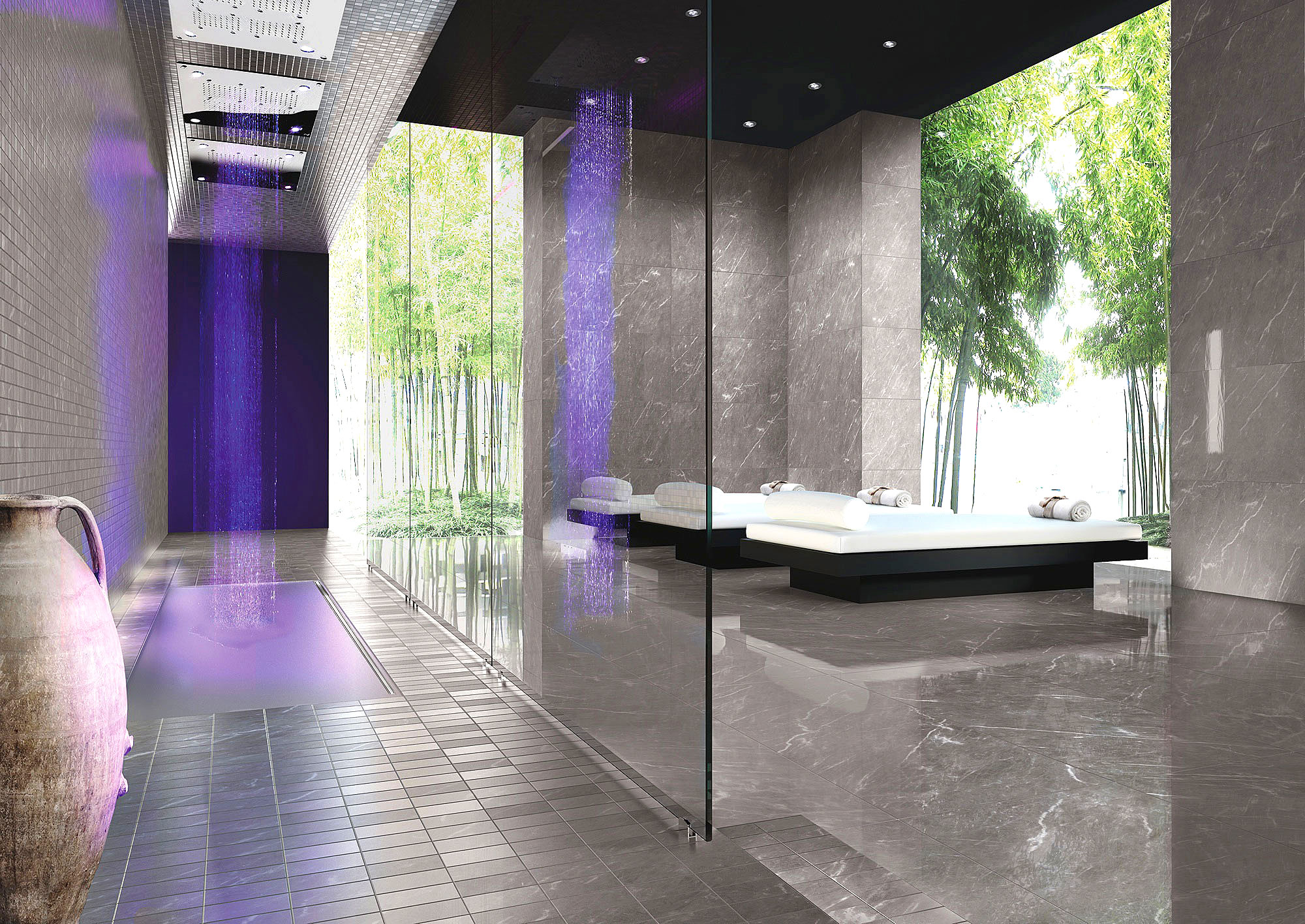 На пол Marmoker Lucido Bardiglio Imperiale 59x59 - фото 7