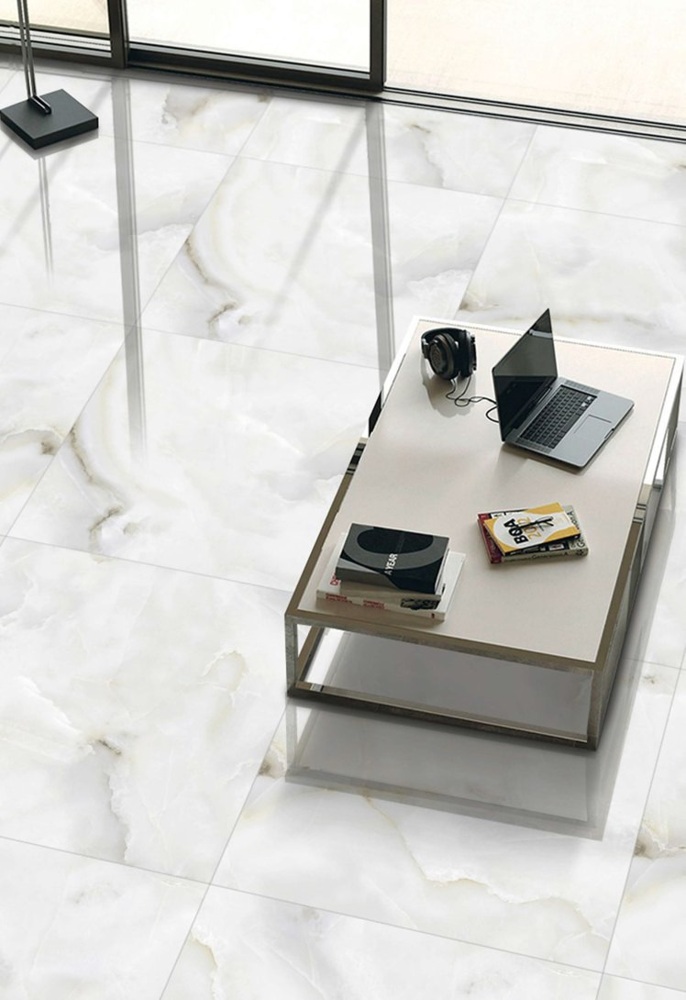 На пол Onyx White Sugar 60x60 - фото 2