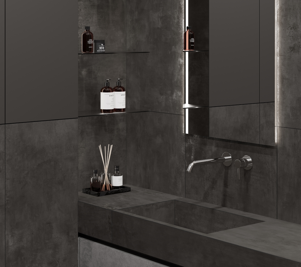 LP6012G0601R  На пол Festa Bianco белый глянцевые чернила 59.5х119.1 - фото 21