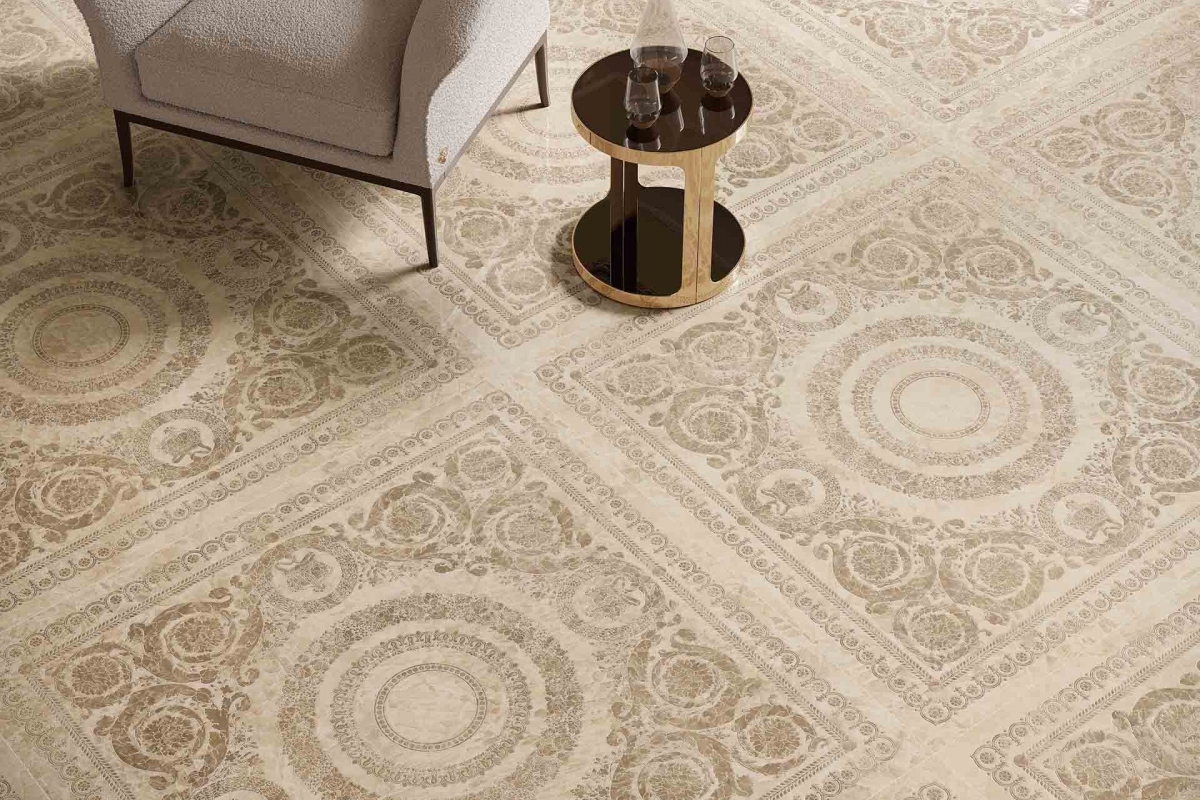 PF60013148 На пол Gemstone Dark Shards Lux Rett 9mm 60x120 - фото 16