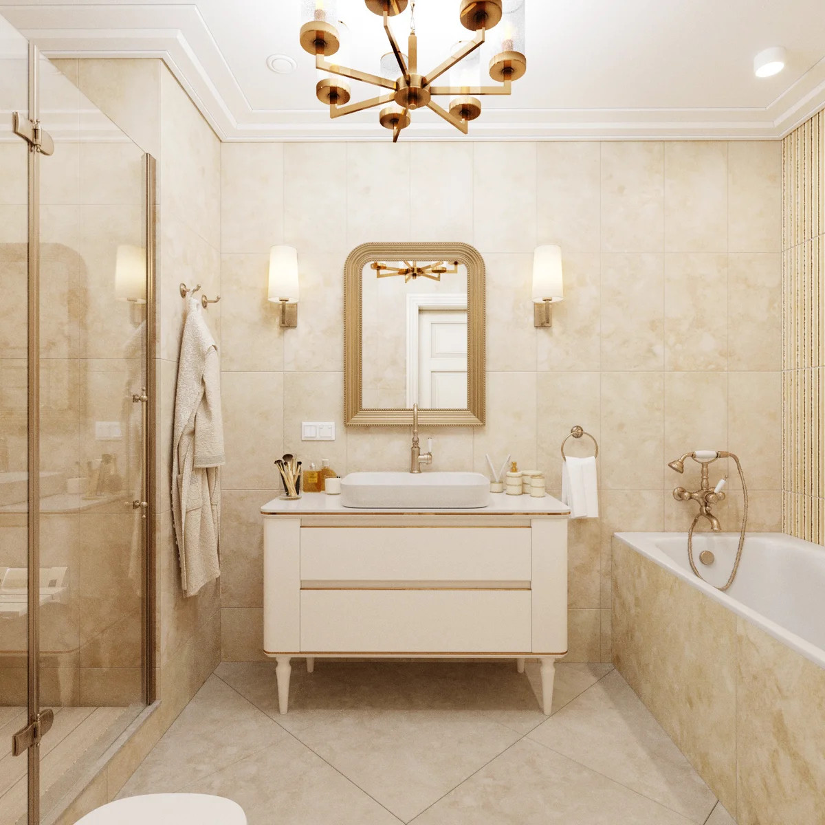 PRO 1048G На пол Sahara Beige Gloss - фото 3