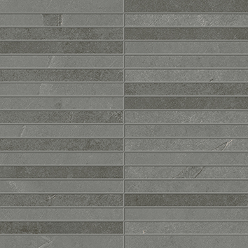 610110001034 На пол Ardesia Grey Mosaico Strip 30x30