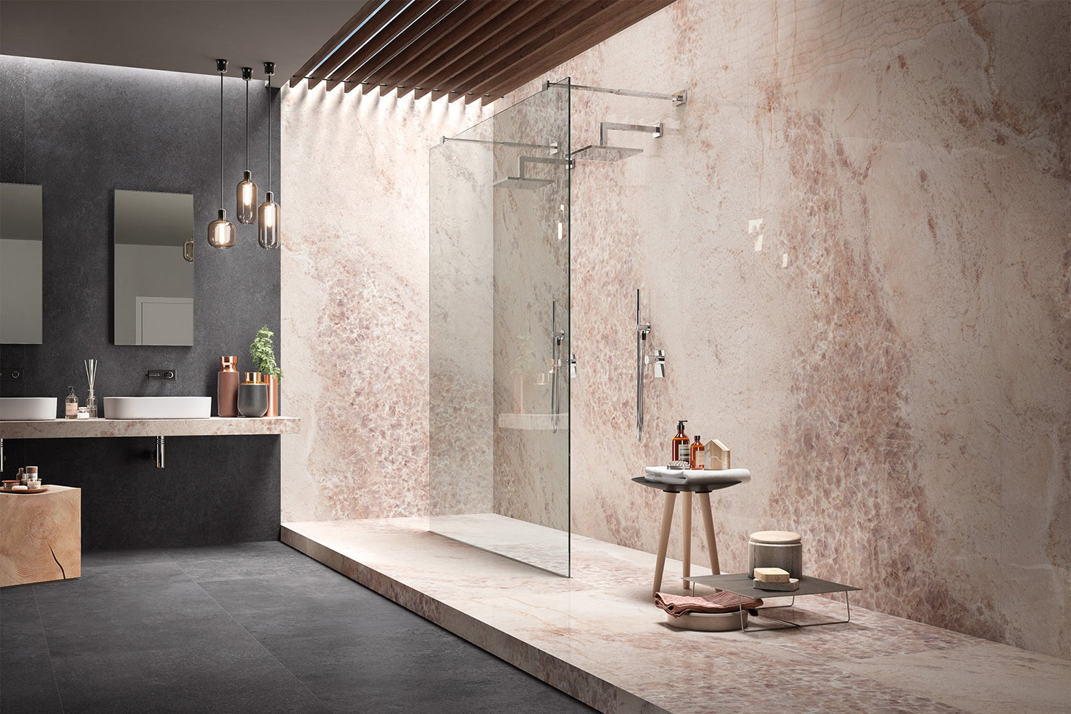 L175373MF6 На пол Gemstone Maxfine Gem Rose Lucido 75x150 - фото 10