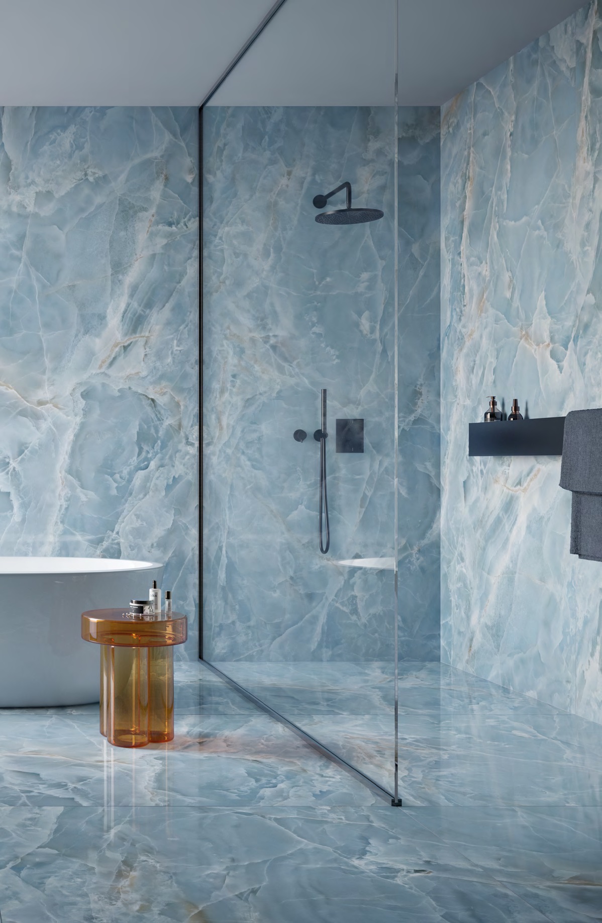 18570293 На пол Alabastri White Lucido 6mm 120x278 - фото 18