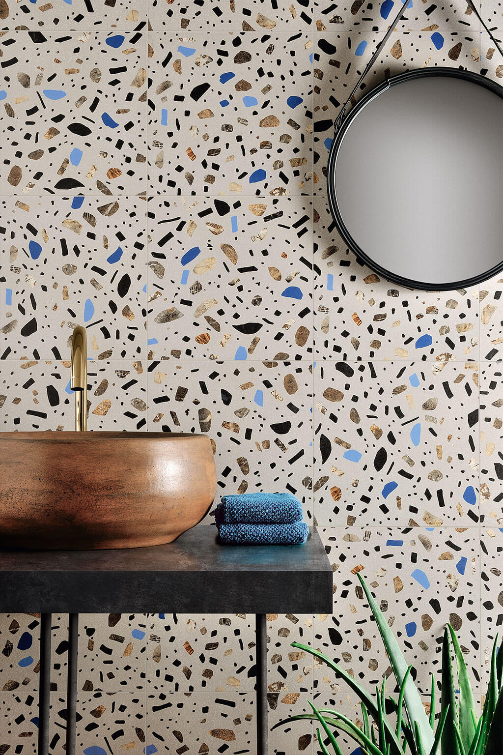 GHX600R На пол Ghiaia Maxi Grafite matt 60x60 - фото 4