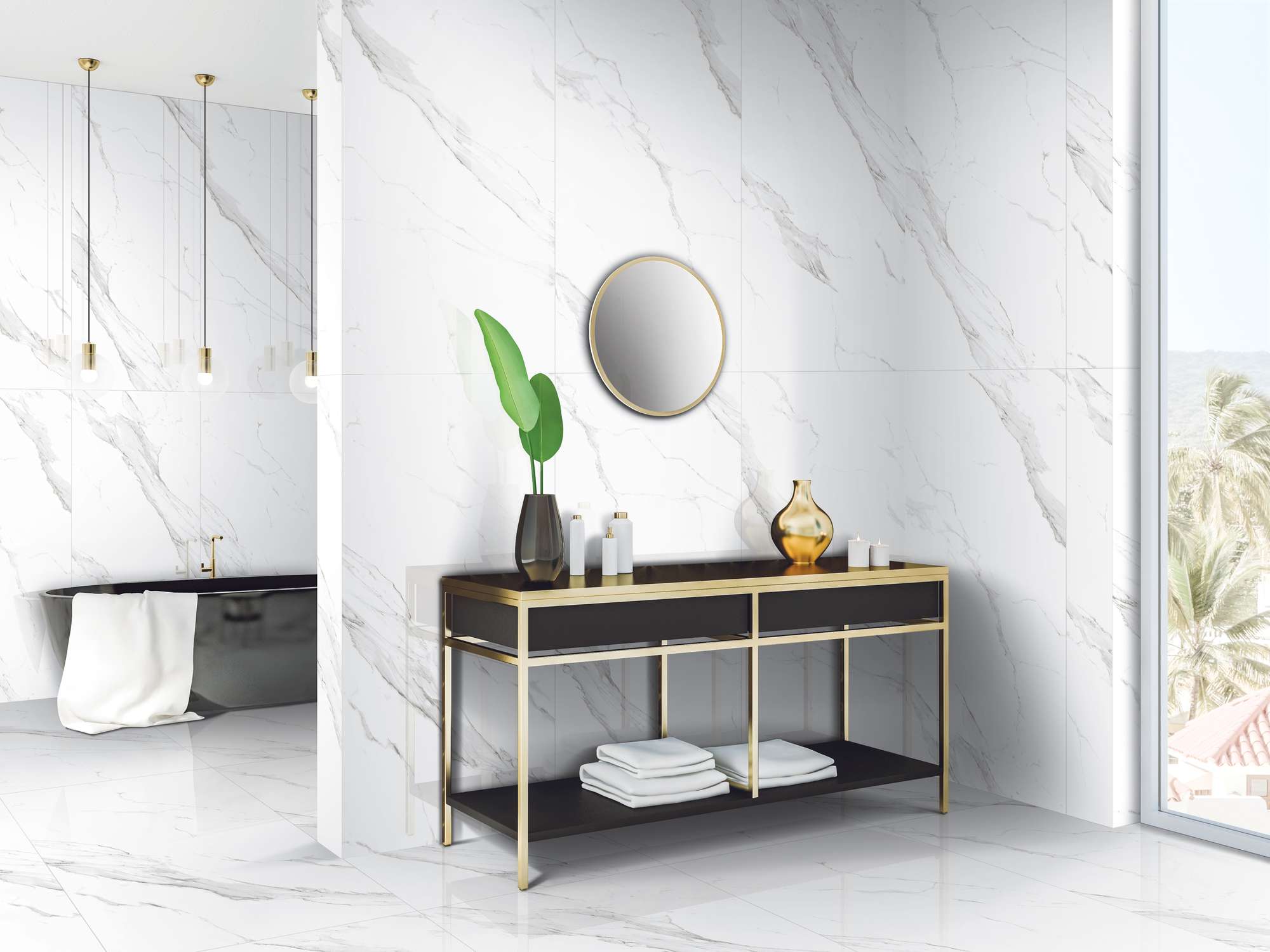 Arcadia Ceramica Mercury Statuario