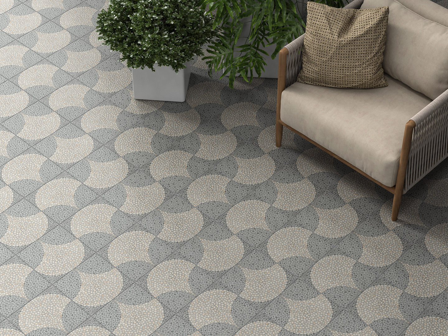 SG936600N На пол Сассолино 2 серый матовый - фото 6